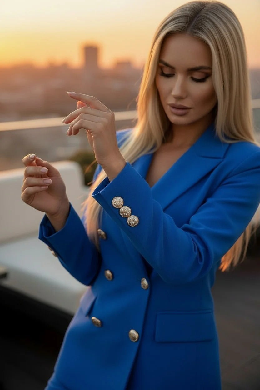 Traje Sastre Monaco con Botones Joya