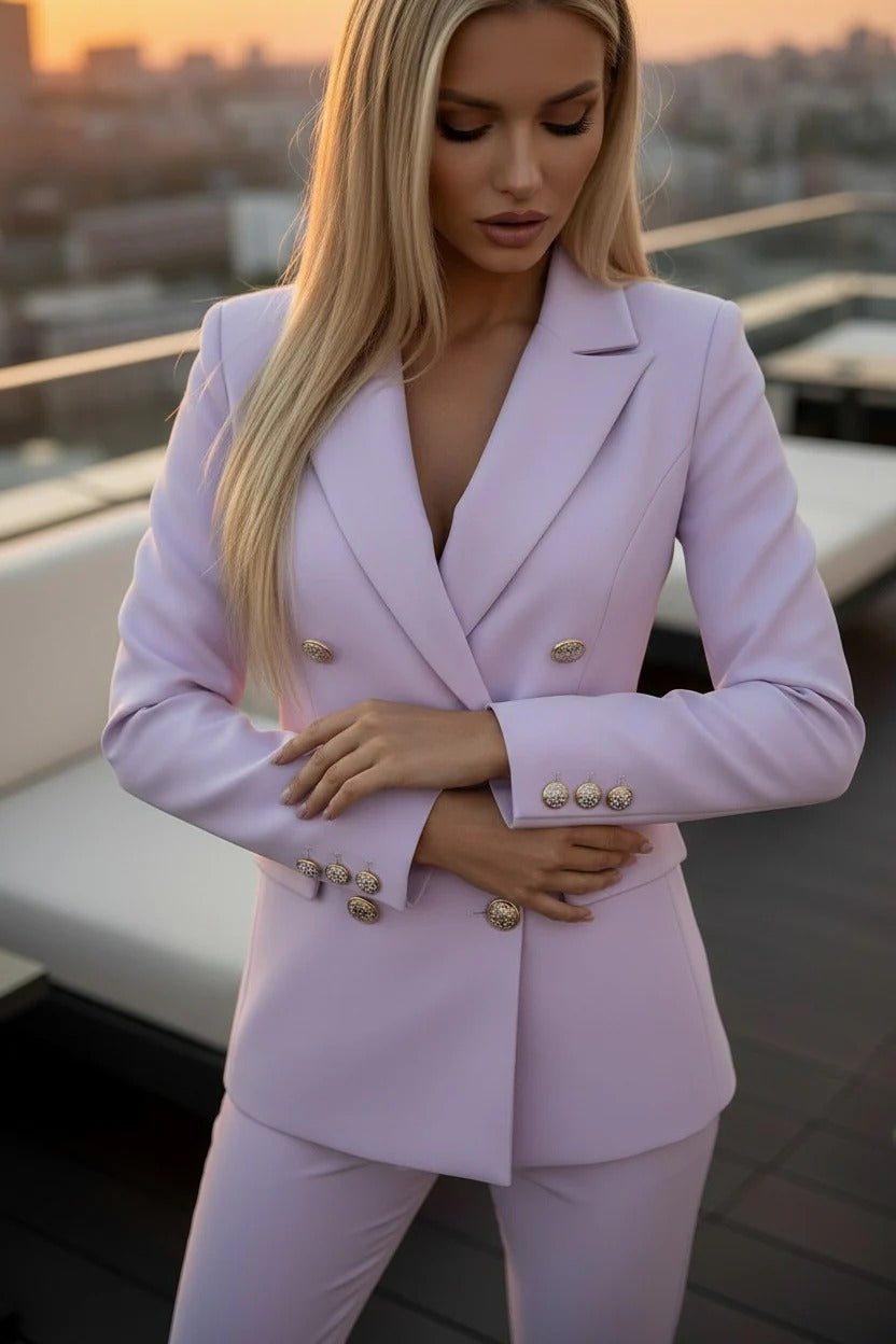 Traje Sastre Monaco con Botones Joya
